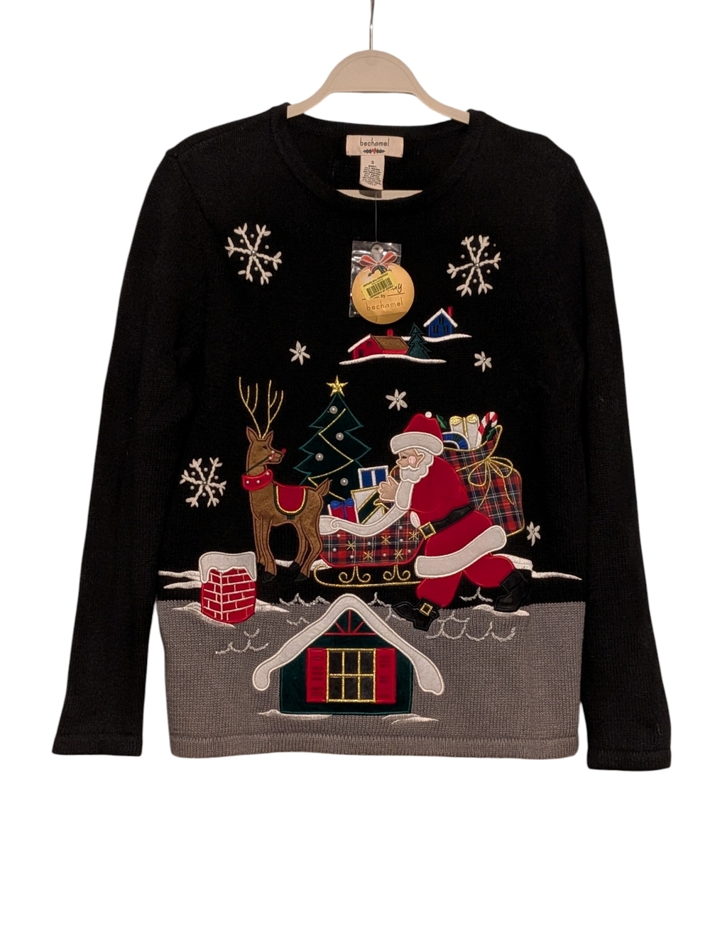 Bechamel Vintage Holiday Crewneck Sweater